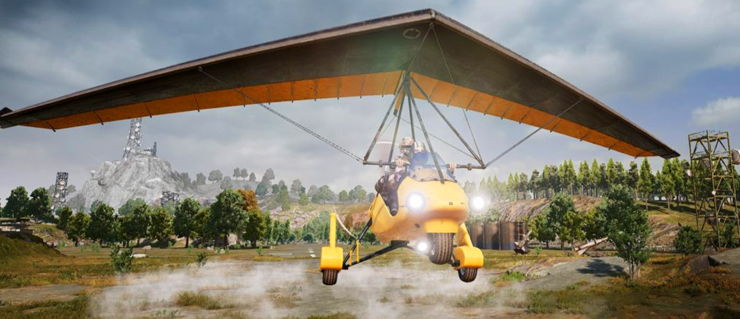 PUBG Motorlu Planör