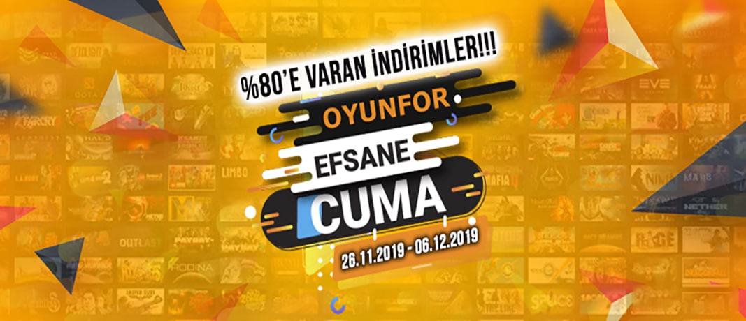 Oyunfor Efsane Cuma İndirimleri