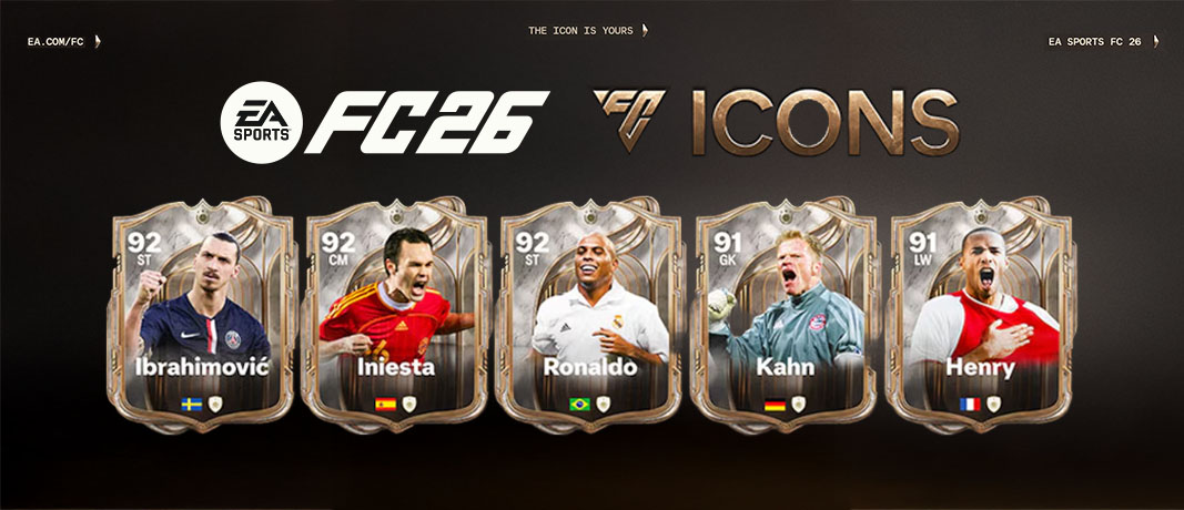 EA SPORTS FC 26 ICONLARI BELLİ OLDU: Efsaneler Saha Dönüyor