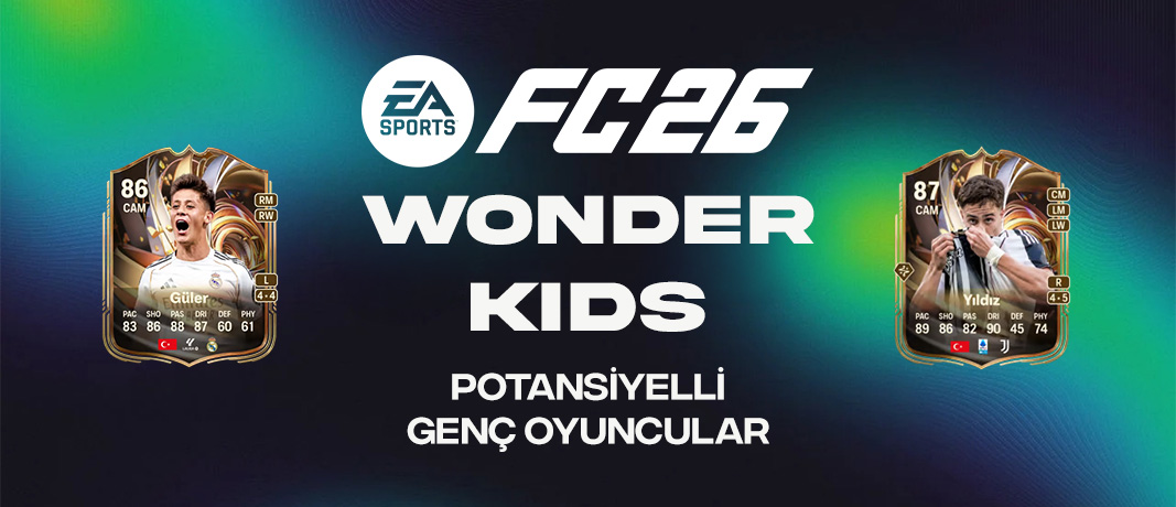 EA FC 26 Potansiyelli Genç Oyuncular 