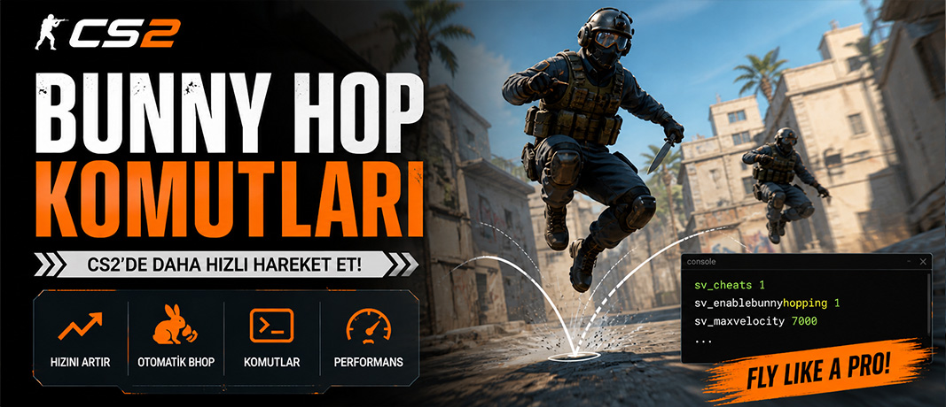 CS2’de Bunny Hop Komutları (Commands) – Rehber