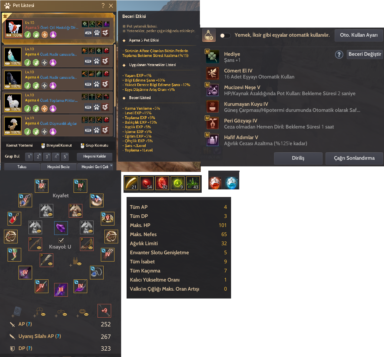 Potlu Black Desert Online Türkiye/MENA Bölgesi P2W, HP/MP Potlu Client Hesa