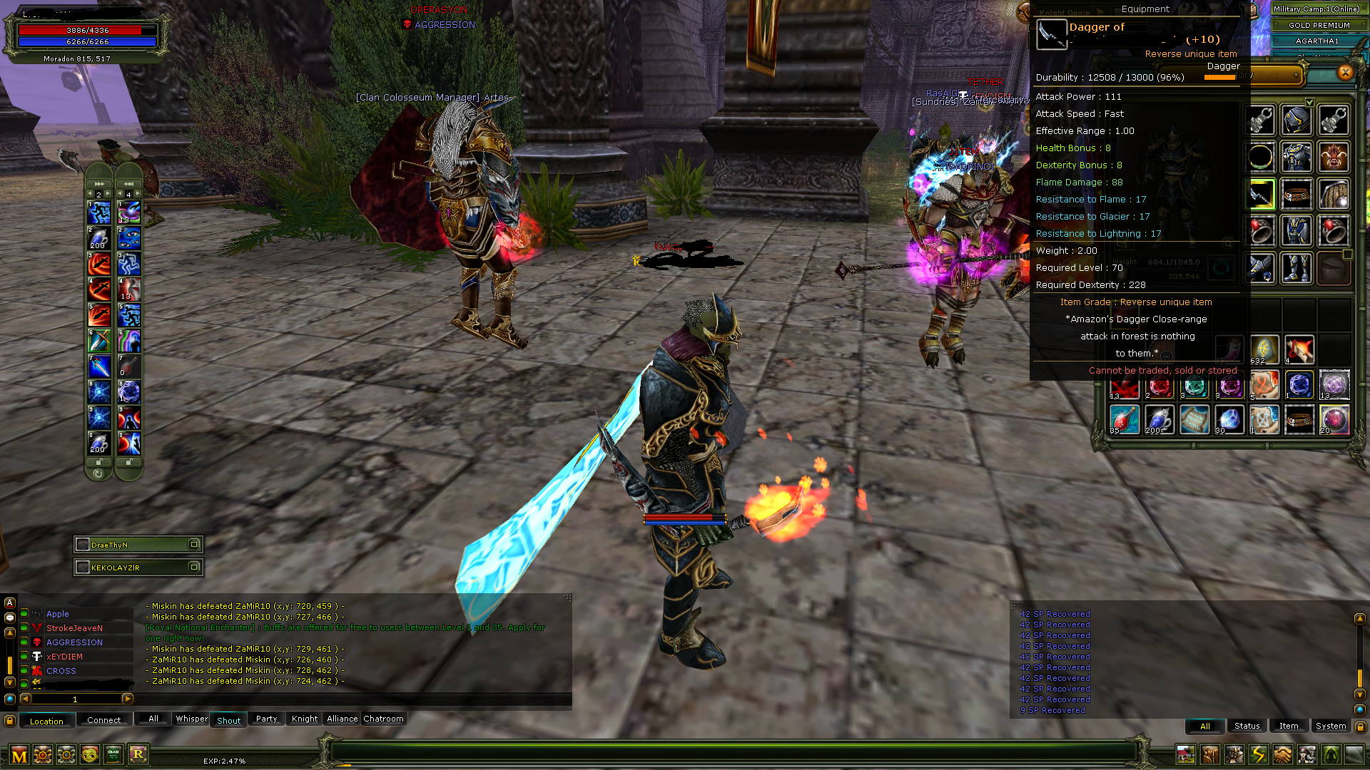 10 REBİT QUEST FLAME SHARD (111 AP 8 DEX)