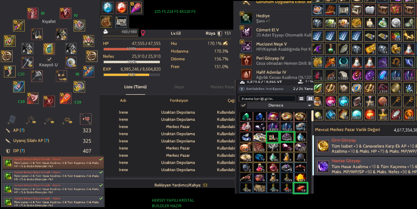 66LEVEL 732 GS HP MANA POT PUSULA 2 T9 AT