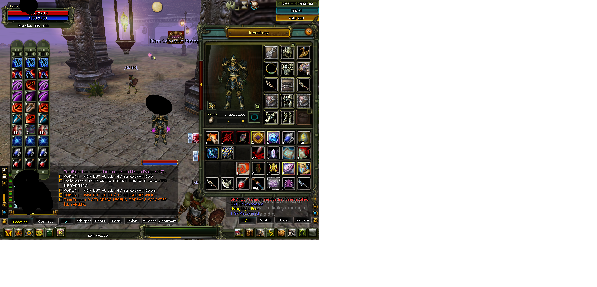 79 Level Assas Dual 8 md li Full old takılı 40 def açık