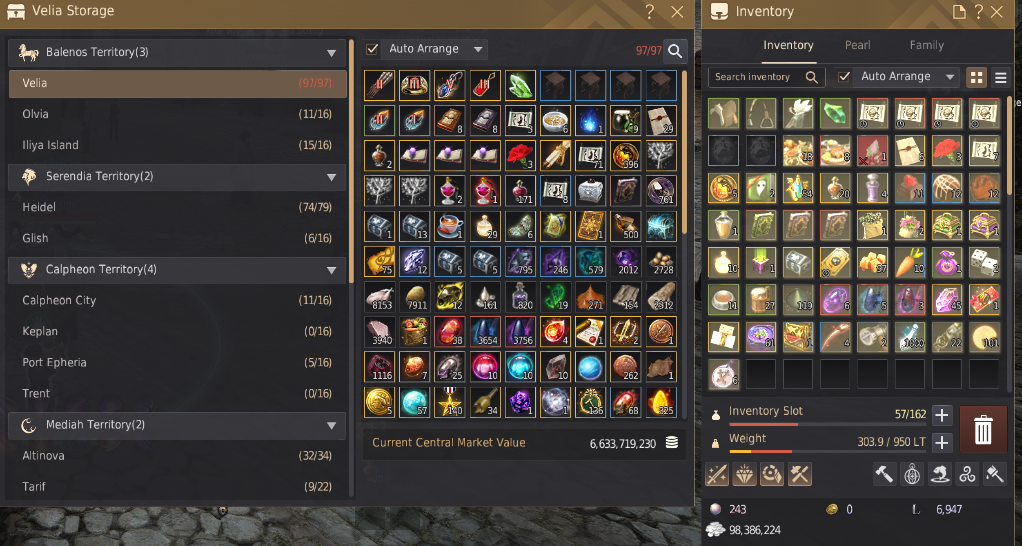 BDO eu 289ap 326dp (Mail ile birlikte&Potlar&kitaplar&peri&bolca sc&elion ve fsler)