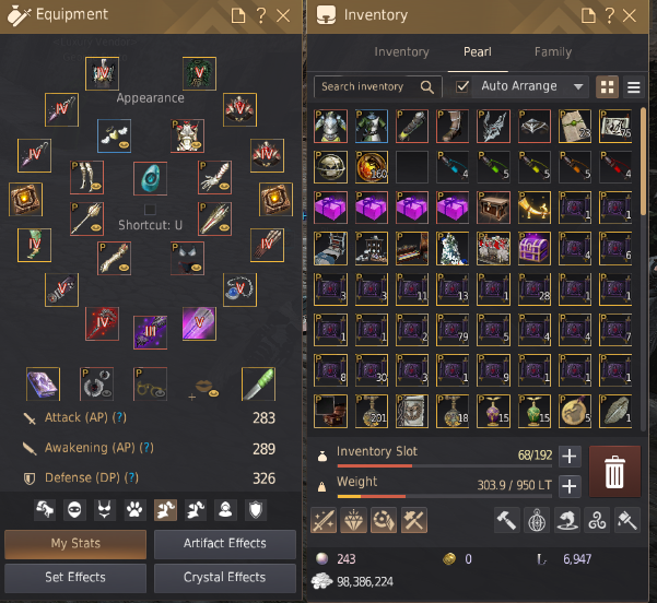 BDO eu 289ap 326dp (Mail ile birlikte&Potlar&kitaplar&peri&bolca sc&elion ve fsler)