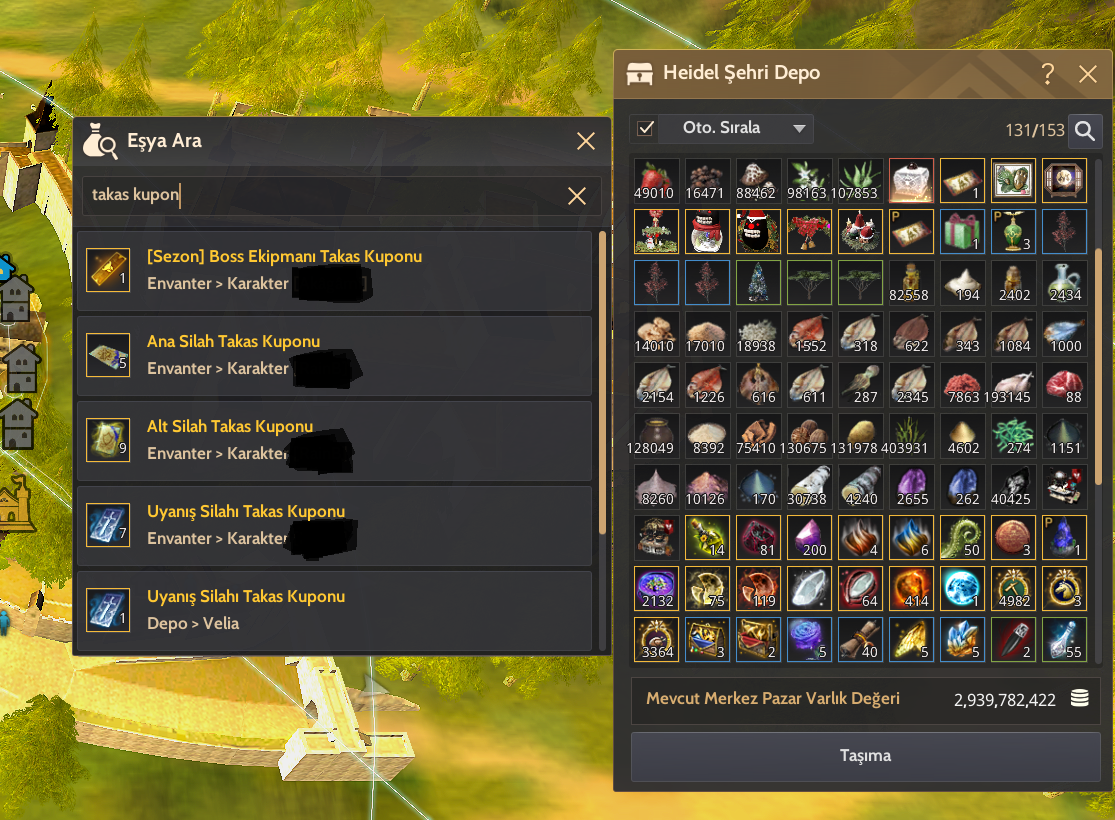 Potlu Black Desert Online Türkiye/MENA Bölgesi 297/383 HP POTLU