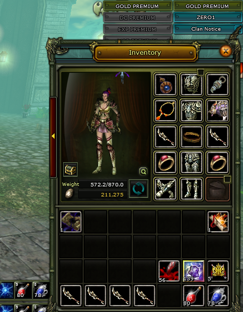 70lvl ZERO ASAS GOLD PRE OREADS PERI 5m noah 1000 mana pot 600 hp pot mevcut