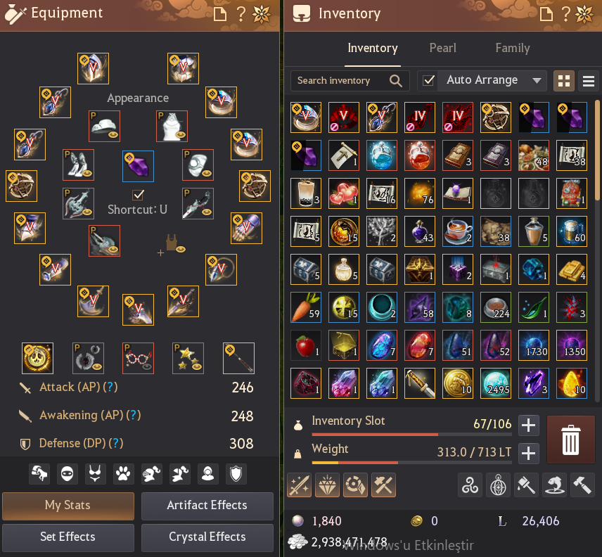 EU BÖLGESİ ÇOK UYGUNA / ÇADIR SINIRSIZ HP SP POT PEN HİLAL TET BS TET KARA ÇÖKÜŞ