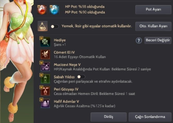 64 LvL zerker Pen çöküş 708 Gear Harita Karak Full P2W