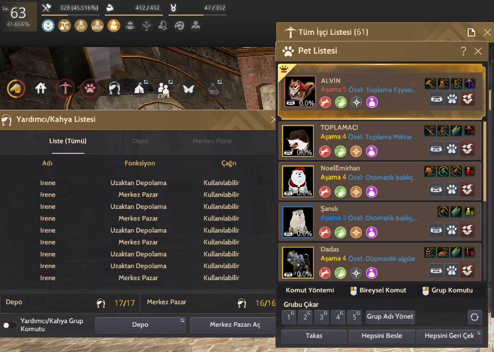 Black Desert Online Türkiye/MENA Bölgesi Bdo client guardian 63lvl 69