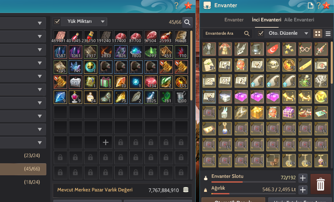 Bdo pen manos avcılık / 60b para / guru 38 avcılık / dolu hesap