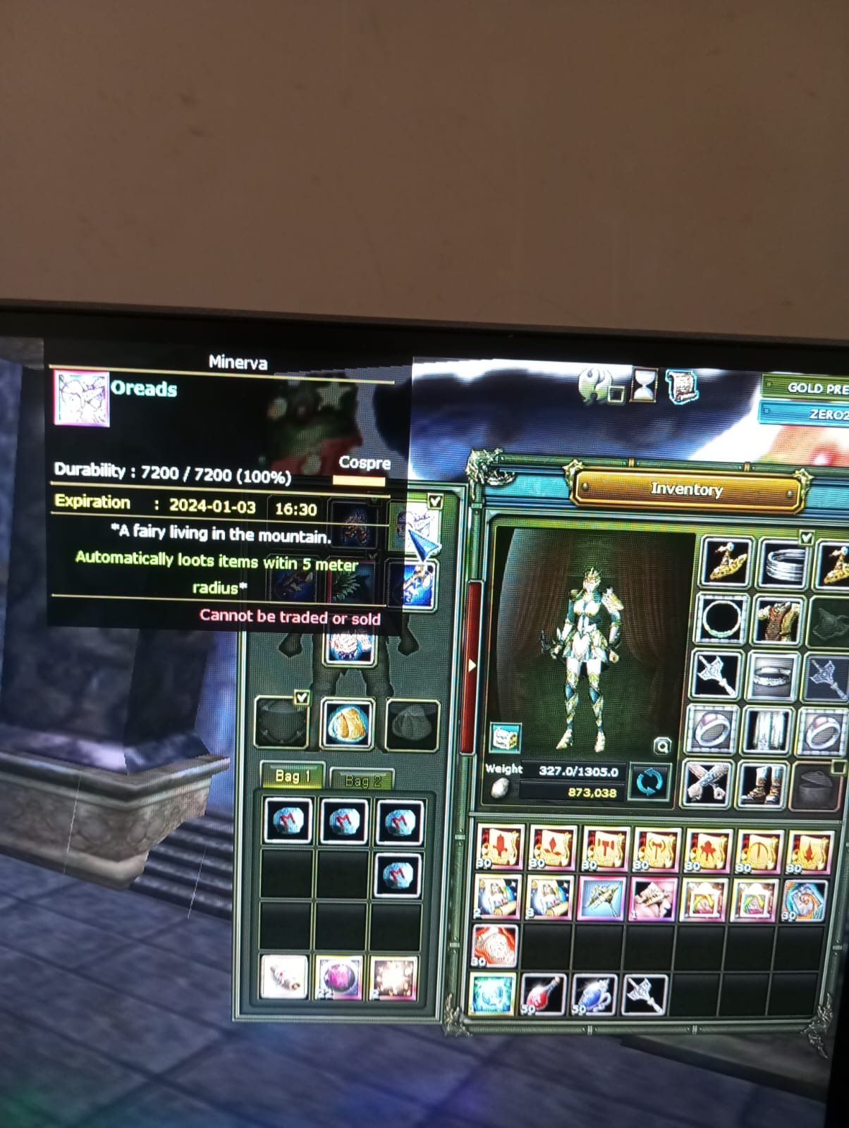 Zero 76 lvl mage 80 lvl bp priest 70 lvl asas 75 lvl priest