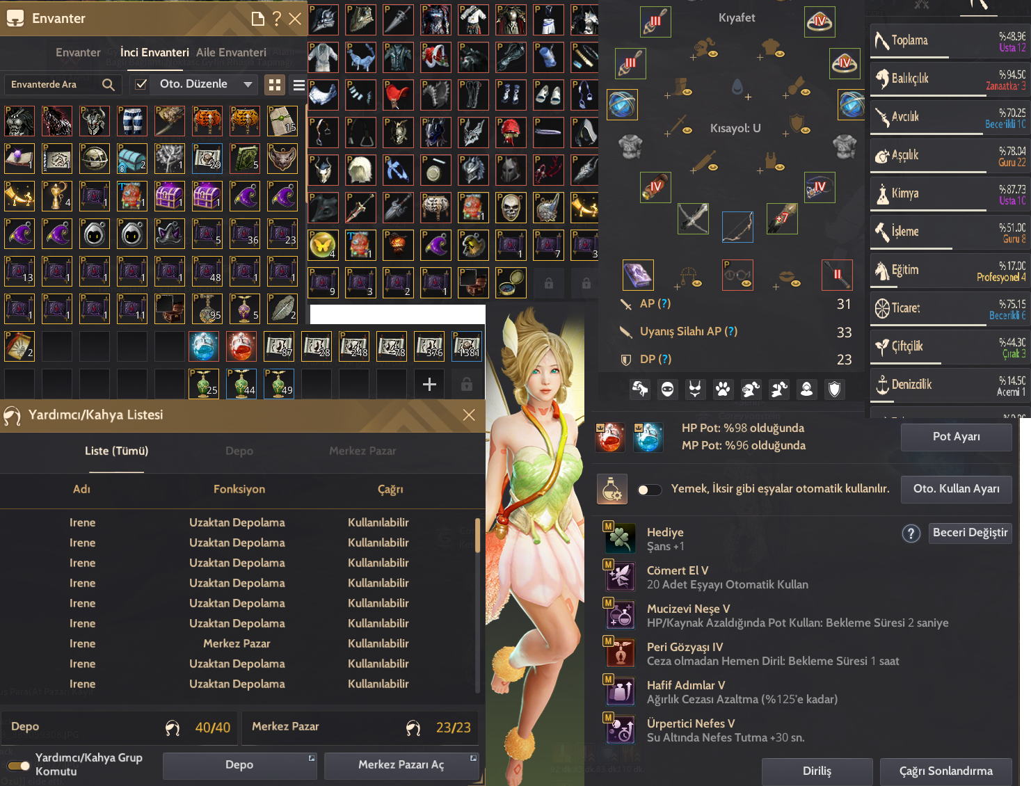 T10 Doom 3x Tet armor isabetli pvp machine