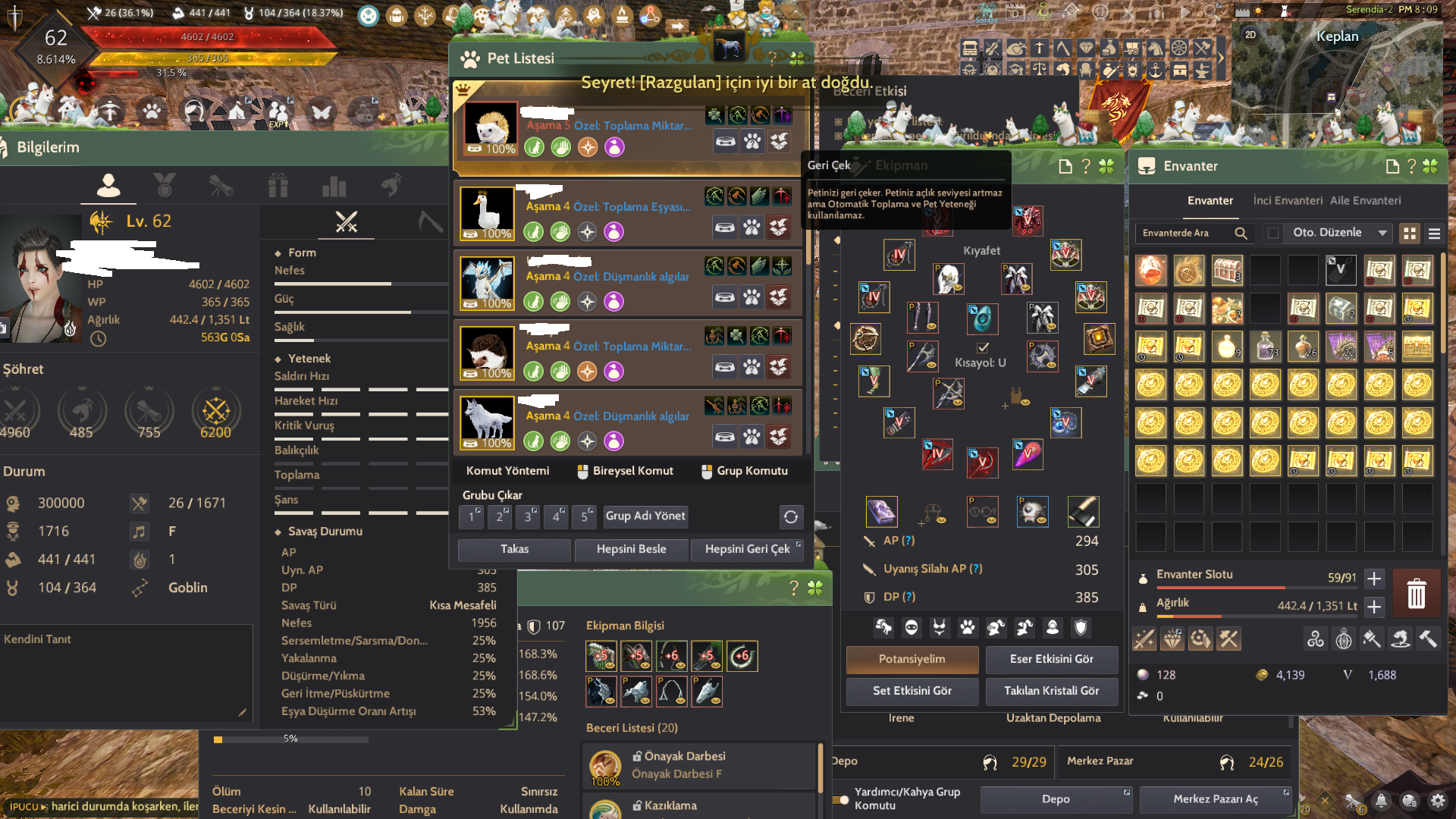 Black Desert Online Türkiye/MENA Bölgesi CLIENT 294/305/385 pen bs fu