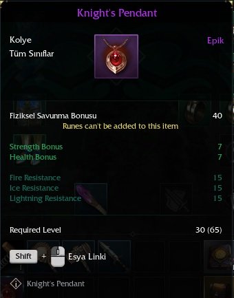 MANTIS - KNİGHT'S PENDANT