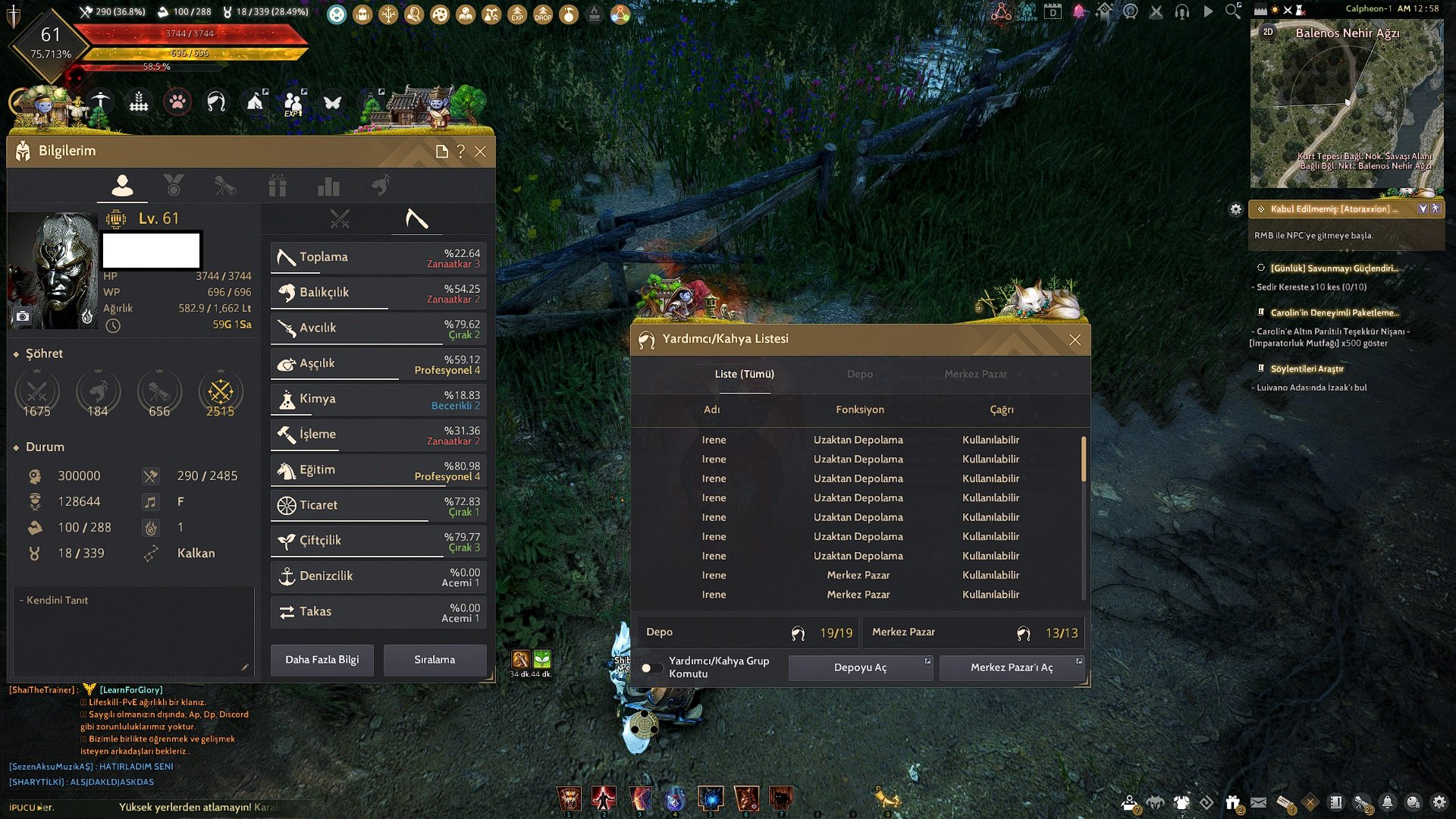 Potlu Black Desert Online Türkiye/MENA Bölgesi Potlu P2W'li LifeSkill