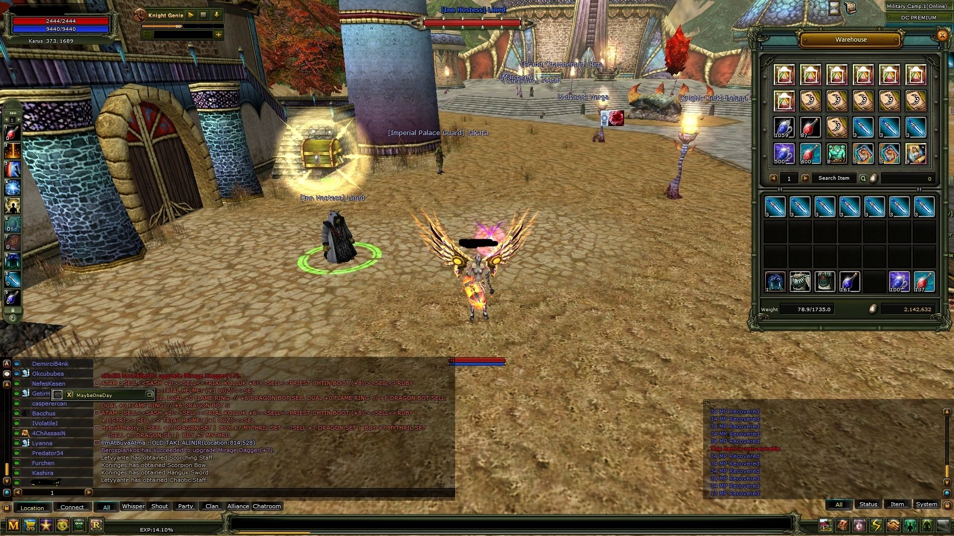 8 QUEST MACE 72LW KARUS PRİEST