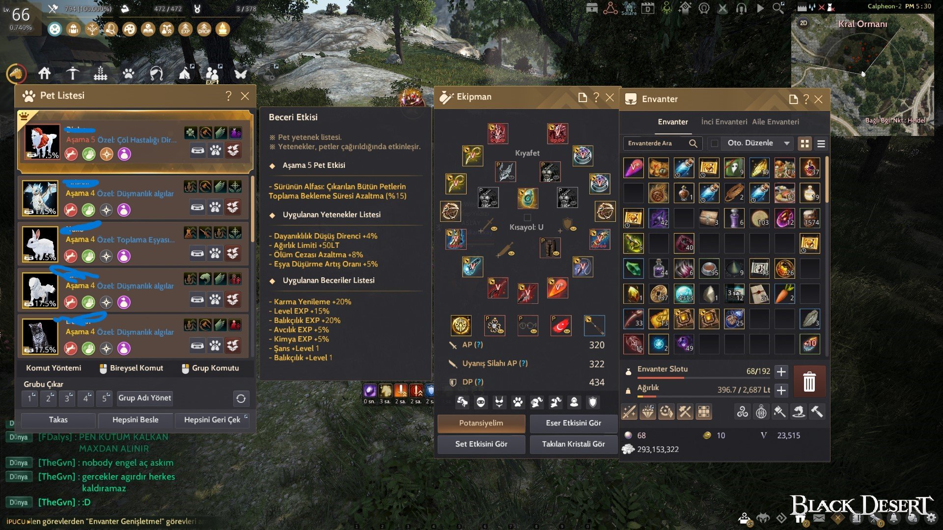 66 LEVEL VARRİOR 755GS HARİTA PUSULA