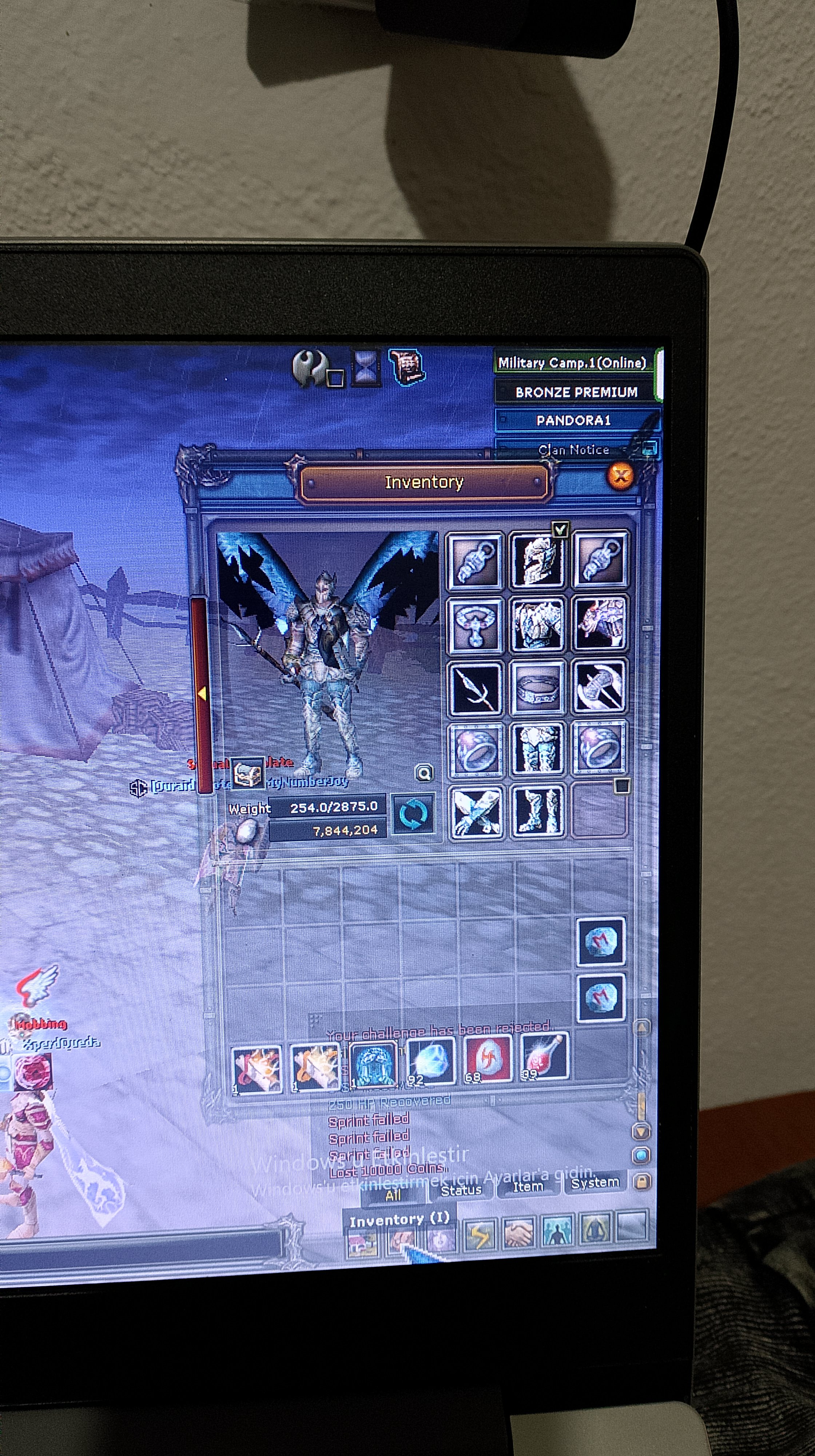 ful akil warrior exp yuzde 40