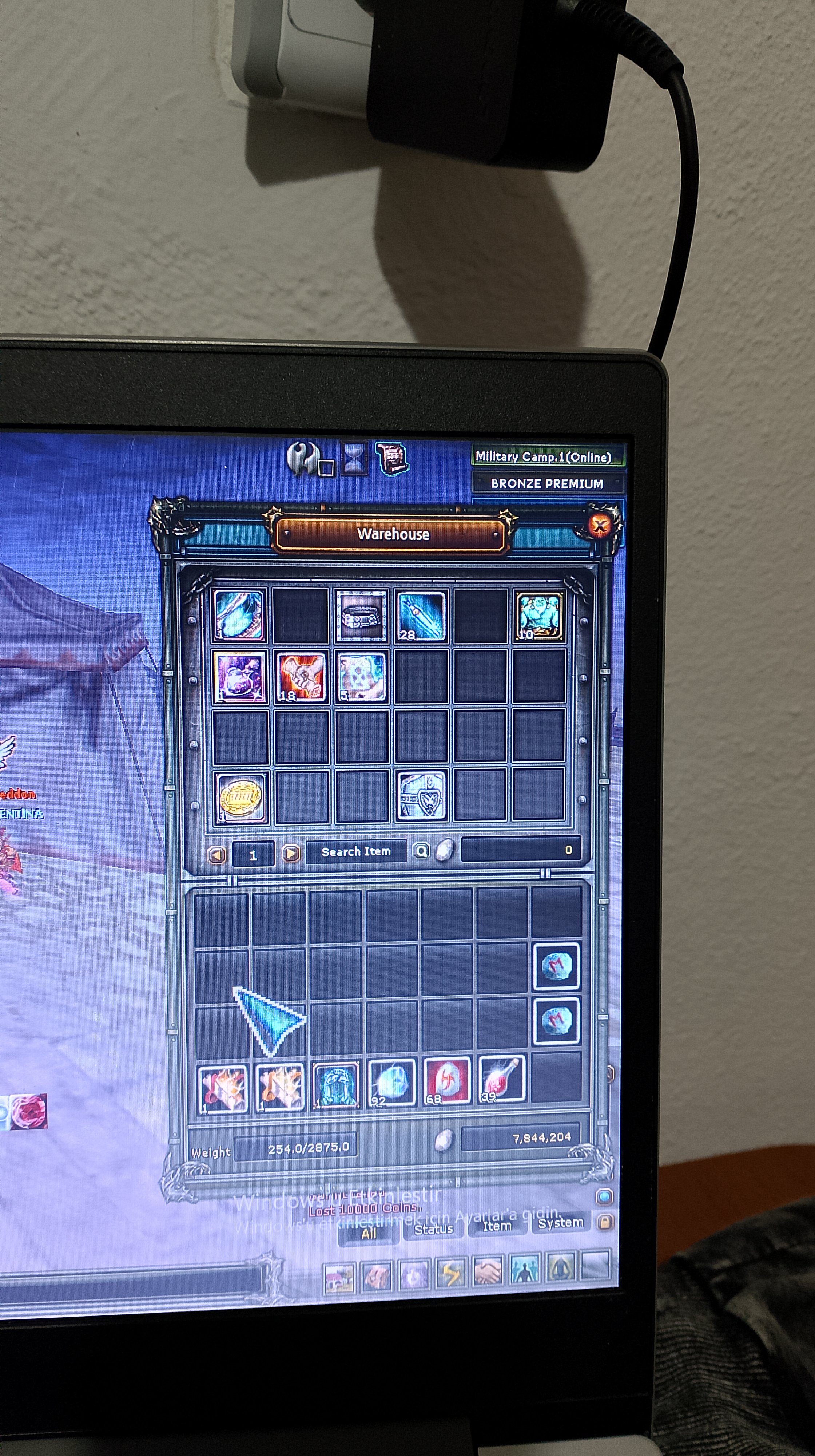 ful akil warrior exp yuzde 40