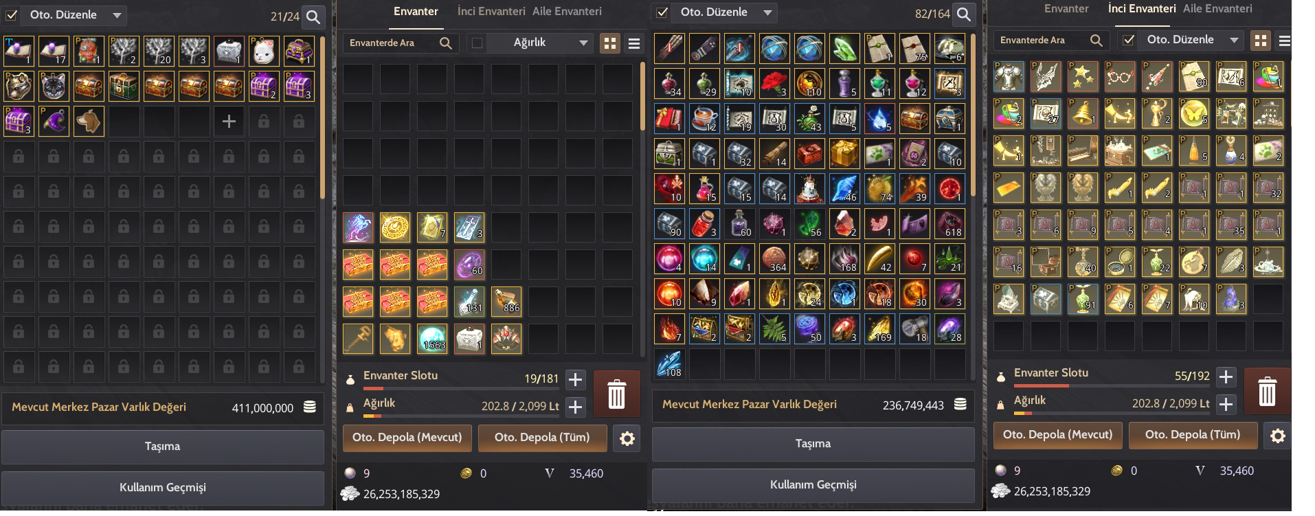 Black Desert Online Türkiye/MENA Bölgesi P2P 26T Para 273ap 326dp