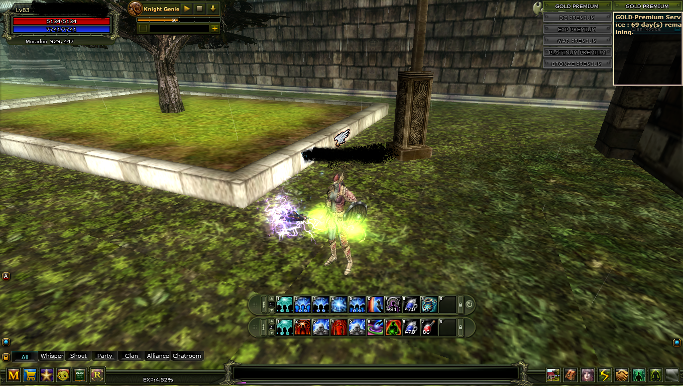 83 LvL Reb 1 Karus Priest 69 günlük Gold Premium mevcut