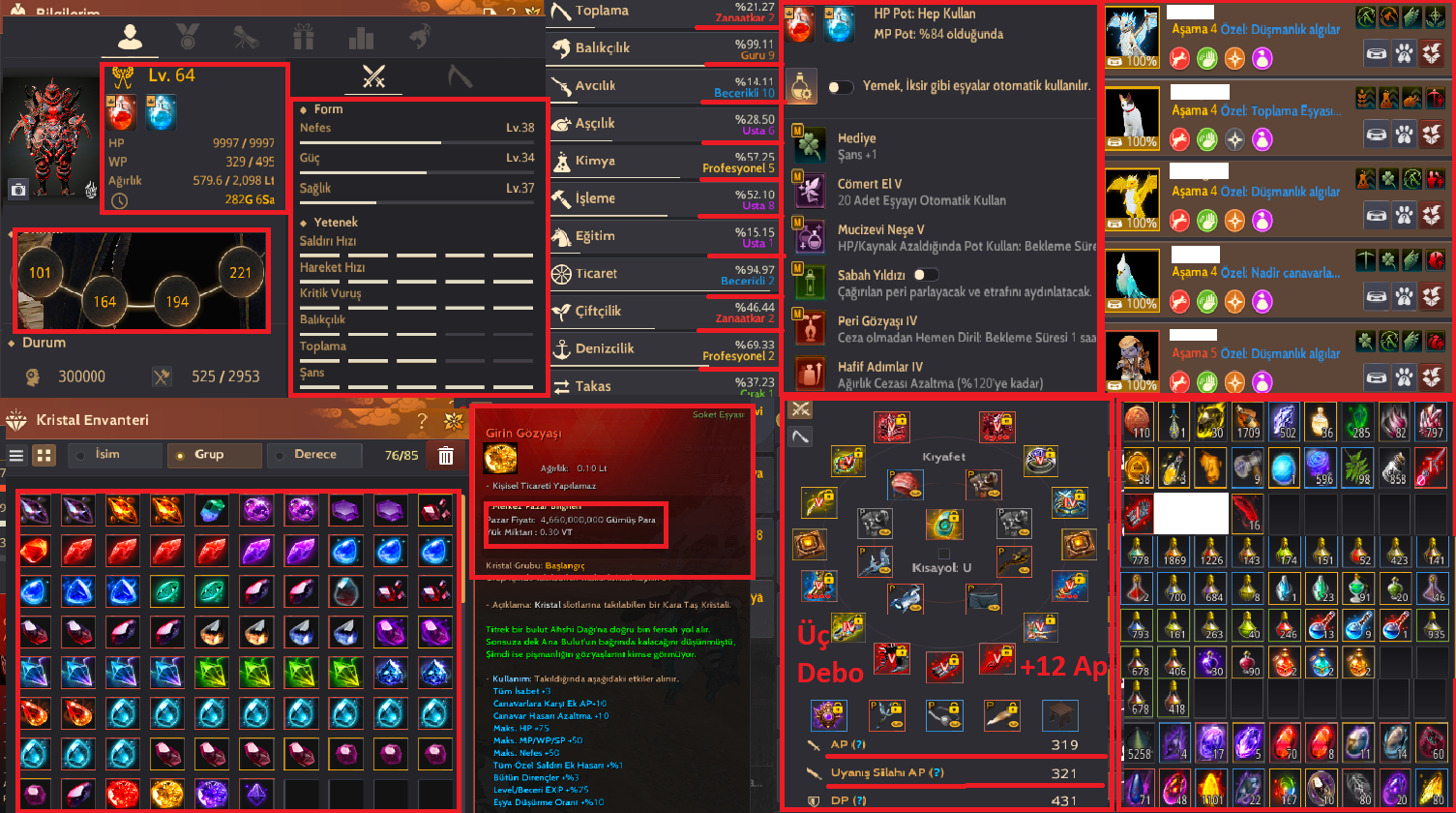 Mena 64 LvL Vahşi Bol Özellik Uygun Fiyat - Pazarlık Sünnettir