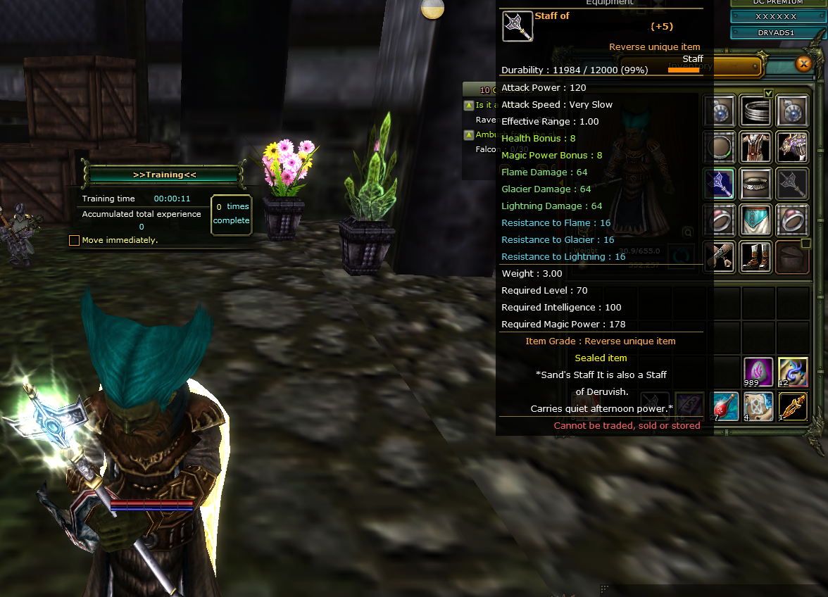 8 QUEST STAFF 7 QUEST MS 7 QUEST MACE