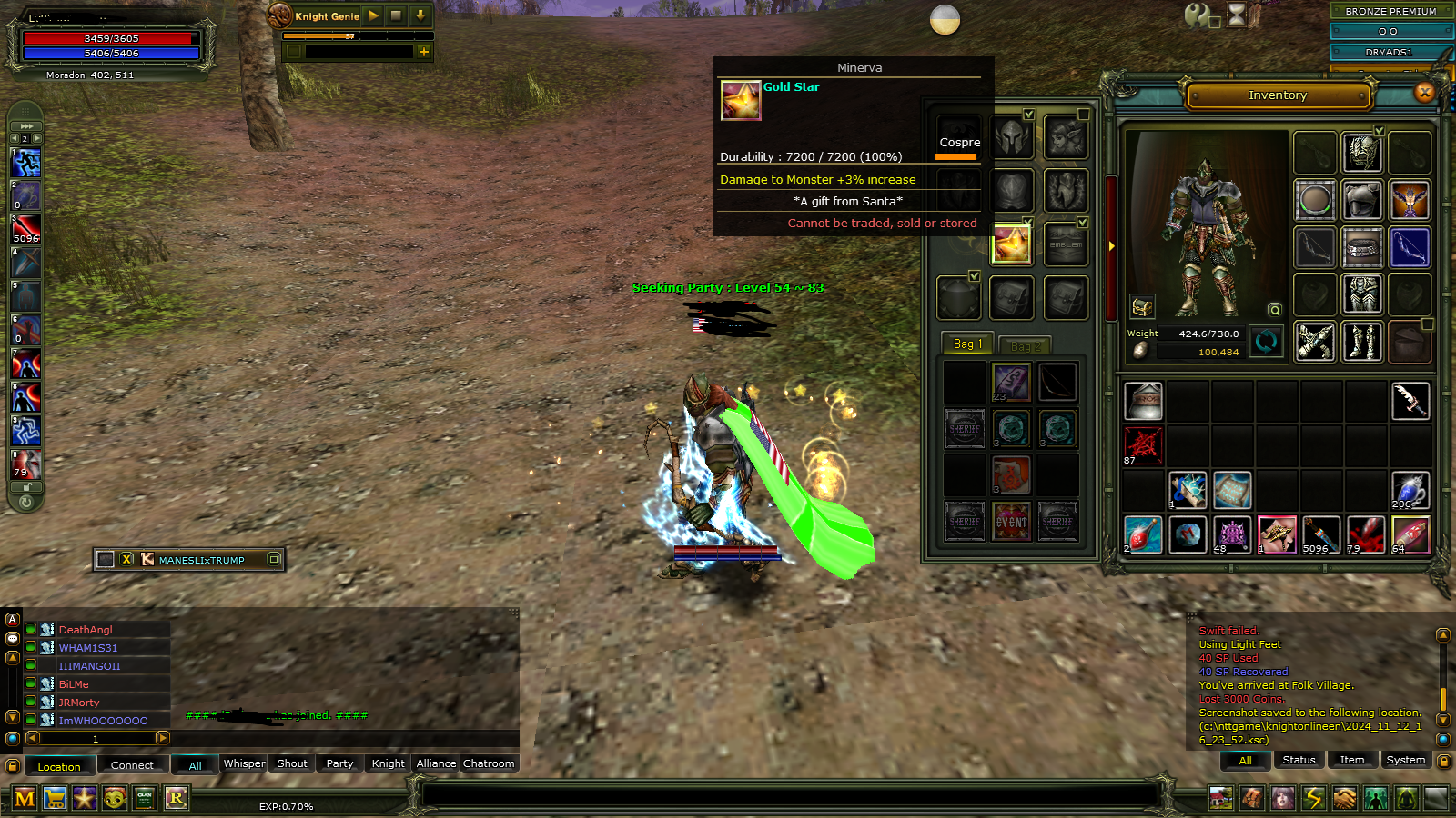 8 QUEST BOW GOLD STARLI KARUS ROGUE YAN CHAR PRİEST GOLD STARLI YAN CHAR MAGE UYGUNA!