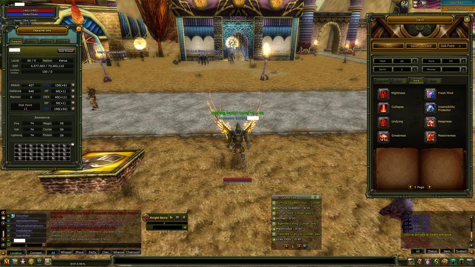 60 Lv İnt Priest FarmLık