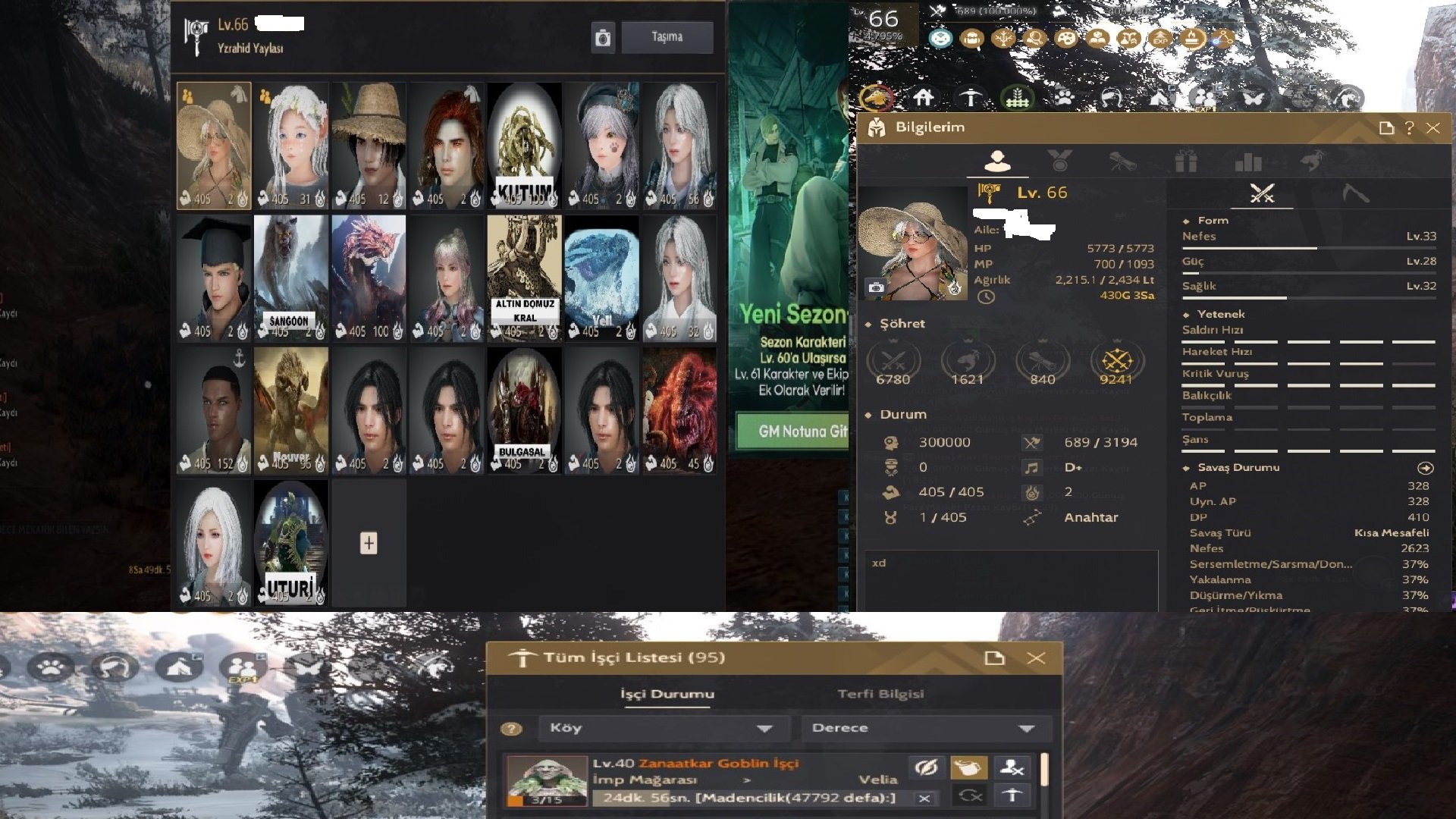 2x Hükümran / 3 x Kharazad 9 / 1 x Kharazad TeT