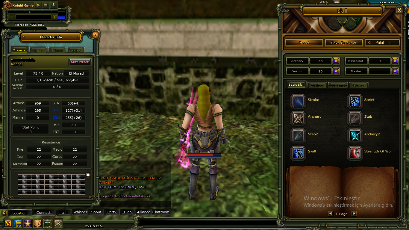 73 LEVEL HUMAN OKCU