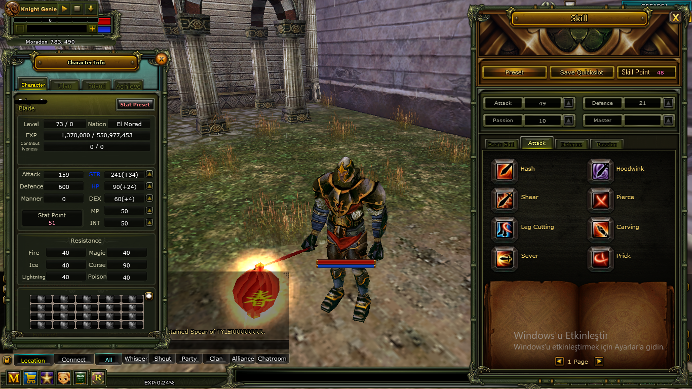 73 LEVEL HUMAN WARRIOR
