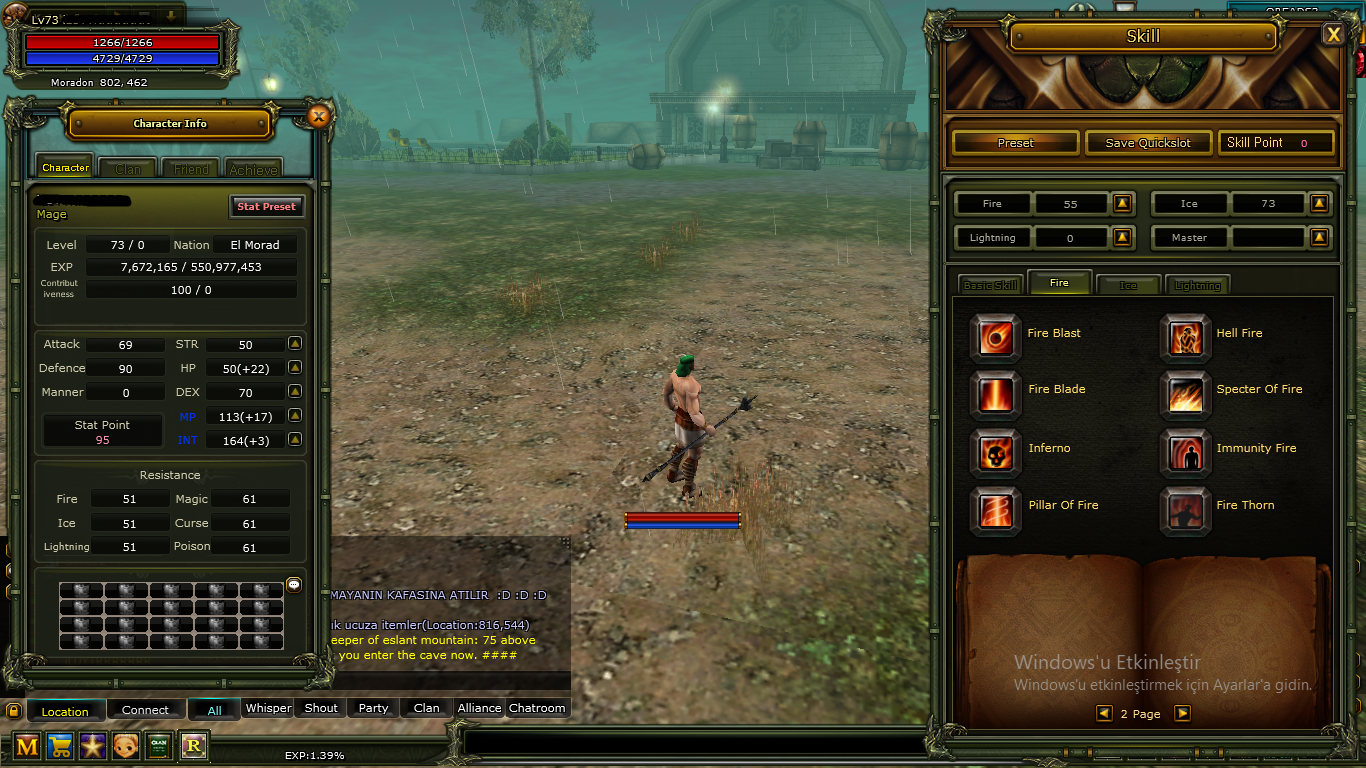 73 LEVEL HUMAN MAGE