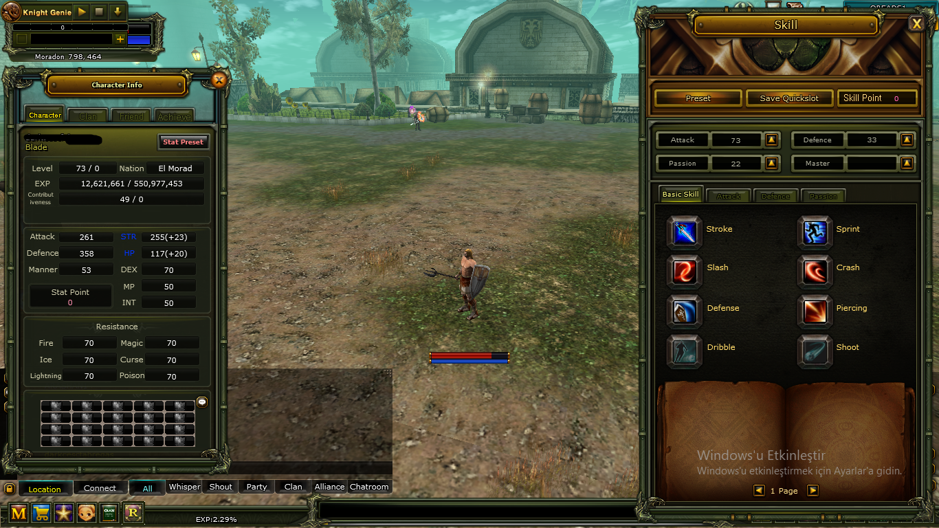 73 LEVEL HUMAN WARRIOR