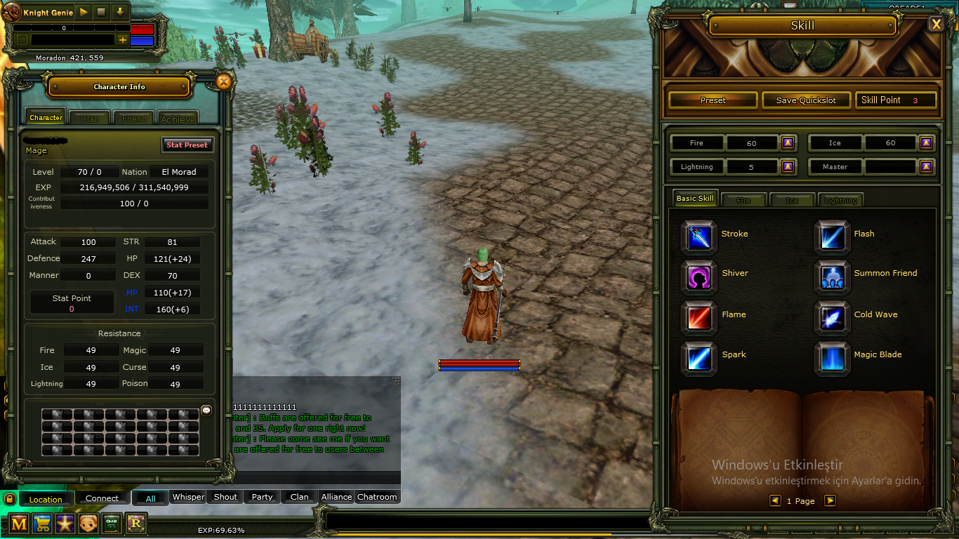 70 LEVEL HUMAN MAGE