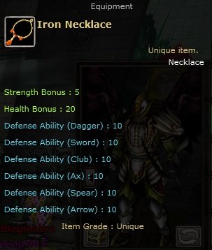 ForgottenKO - Iron Necklace