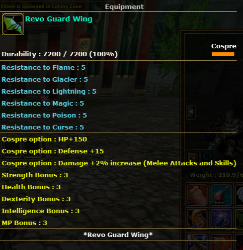 SELL REVO GUARD WINGS