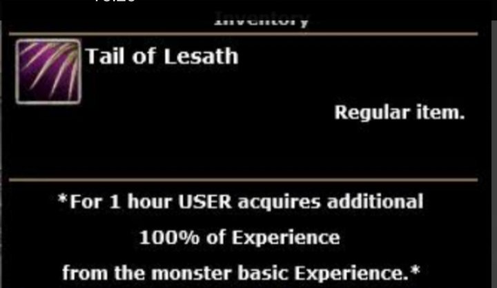 Tail of lesath