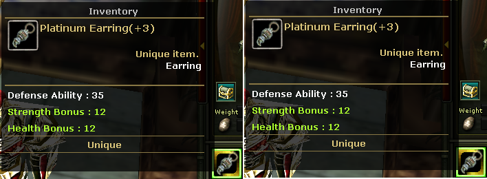 Dual Platinum Earring 3