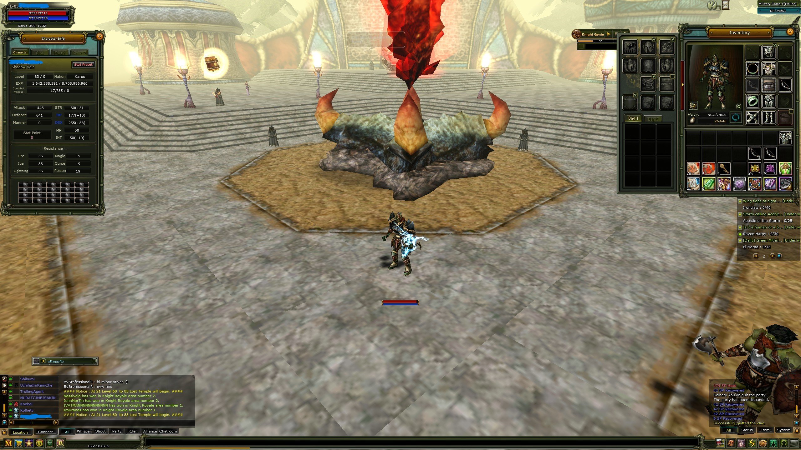 83 Lv - 7 QUEST BOW -