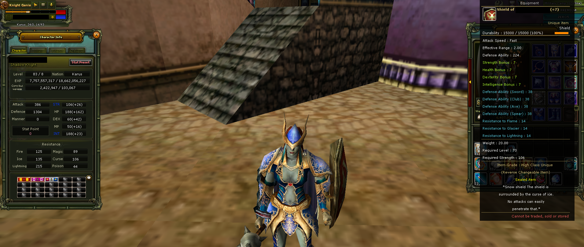 83/8 100 DEF 7 QUEST KALKANLI 2.4M NPLI PRIEST FULL ASSETLI