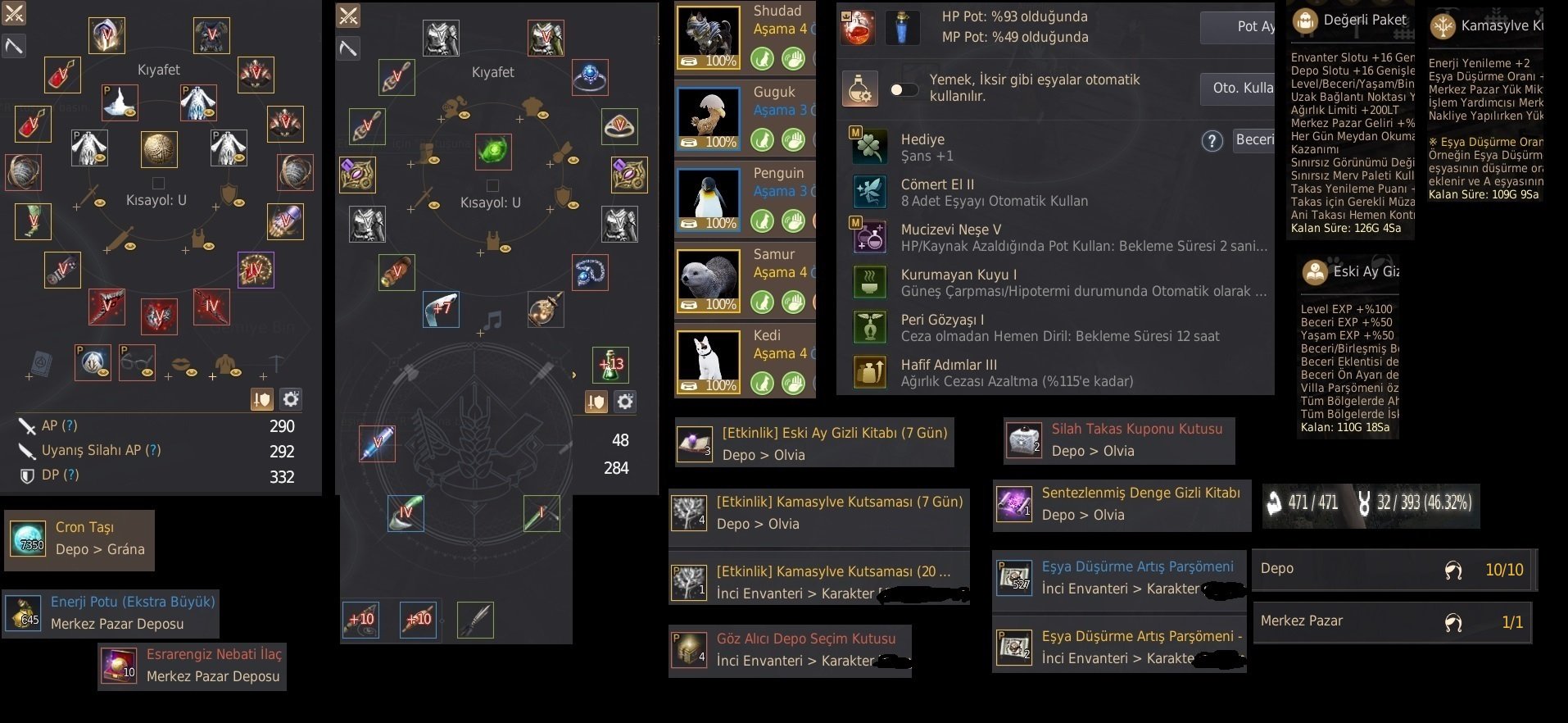 Eu orta seviye Life 1820 mastery Buffsız