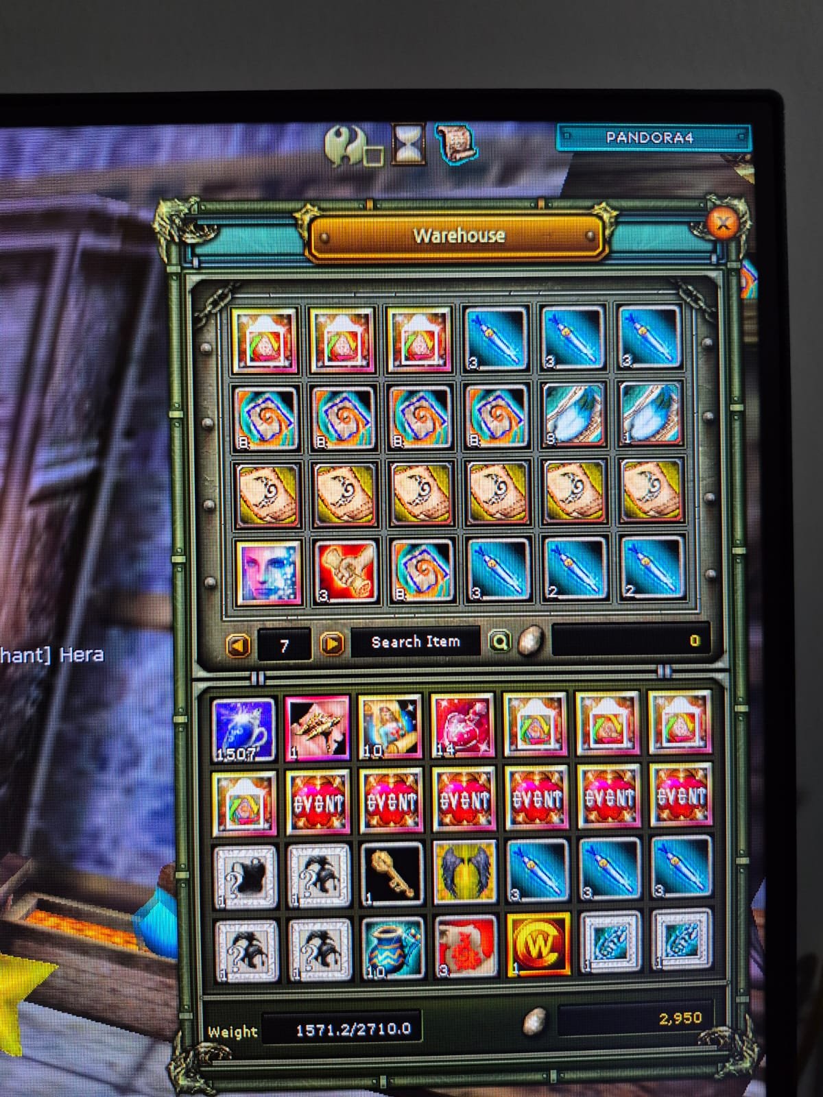 Pandora 83 level % 100 Human Warrior