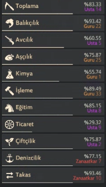 823 GEAR 64-64-62-61 lvl grind, pvp, life hesap, main hesap 64DK ve 63Dosa Kopya