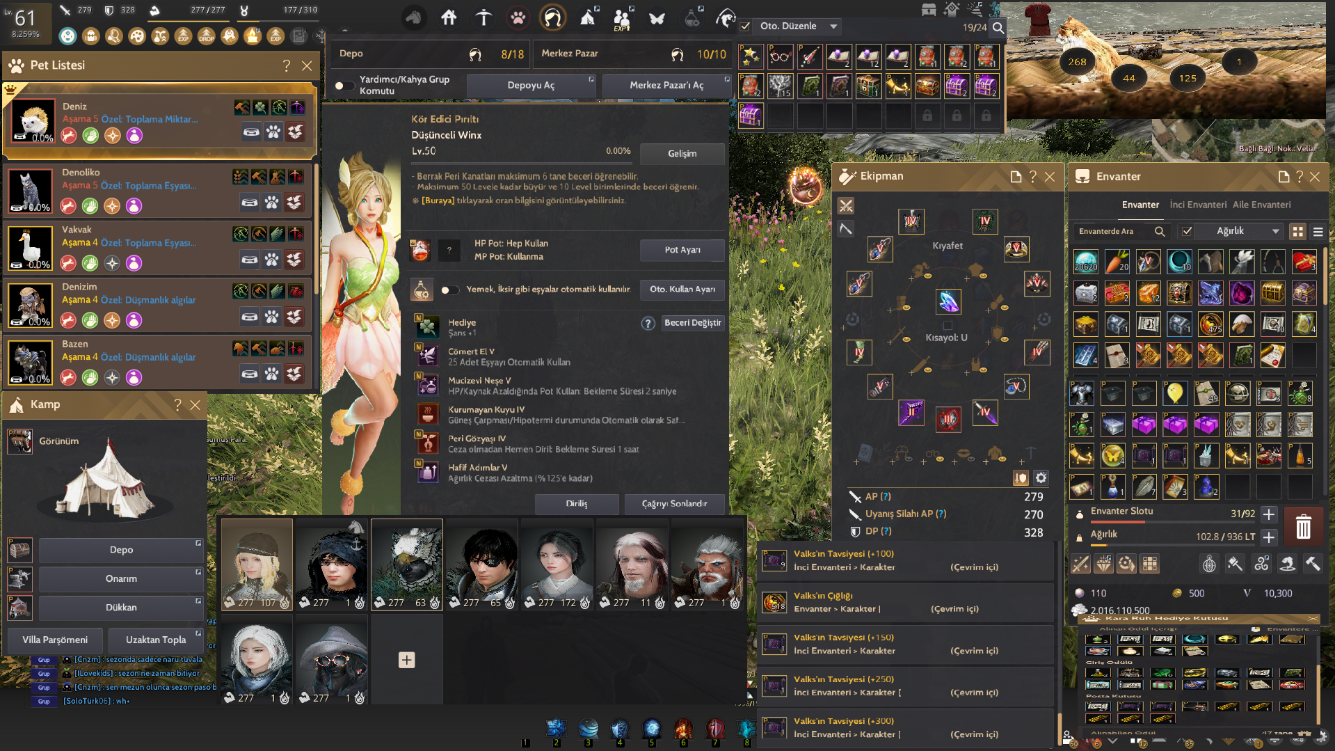 BAŞLANGIÇ P2W FULL YAPILI