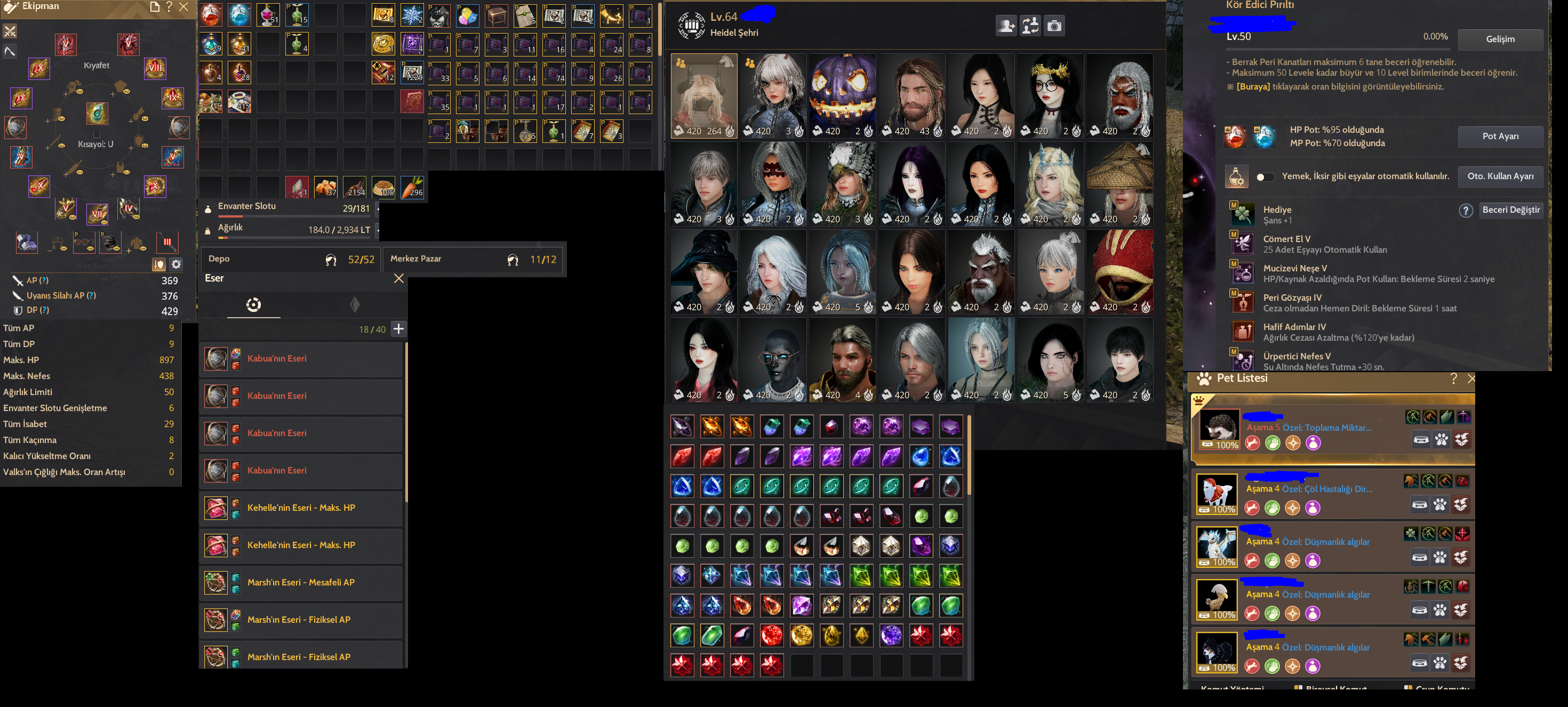 FULL P2W 801 GS HESAP UYGUNA