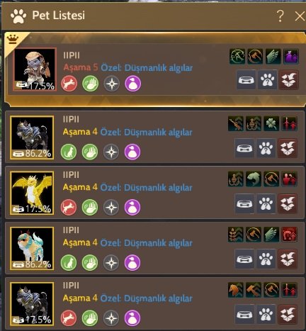 840 gs 4 adet dec 2 tane hazineli p2w